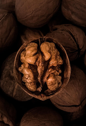 Walnuts, Macro food graphy, Nature's incredible capture, Nutty goodness HD phone wallpaper