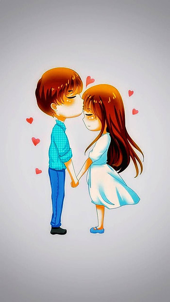LOVE COUPLE. Cute love , Romantic cartoon , Love couple , Cute Couple Drawings HD phone wallpaper