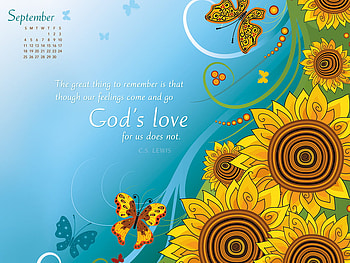 Calendar September 2011, september 2011, calendar, sunflower, flower HD wallpaper