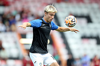 Rasmus Højlund Atalanta BC Soccer Action, soccer HD wallpaper