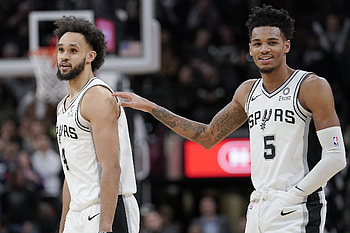 Derrick White, Pairings with Dejounte Murray, Spurs backcourt HD wallpaper