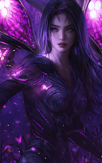 Kai'Sa: Voidwing — League of Legends, video game, League Of Legends, Kai'Sa (League of Legends) HD phone wallpaper