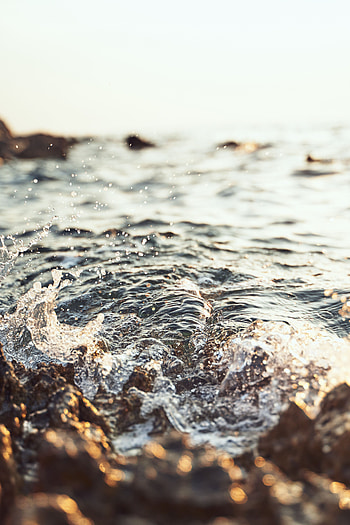 Nature, Water, Waves, Drops, Spray, Splash HD phone wallpaper