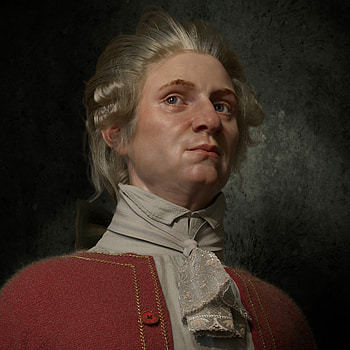 Wolfgang Amadeus Mozart, Artstation artwork, Brilliant compositions, Musical talent HD phone wallpaper
