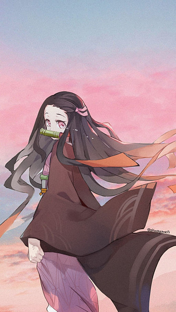 nezuko HD phone wallpaper