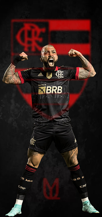 gabigol, crf, Flamengo, futebol, Gabriel Barbosa HD phone wallpaper
