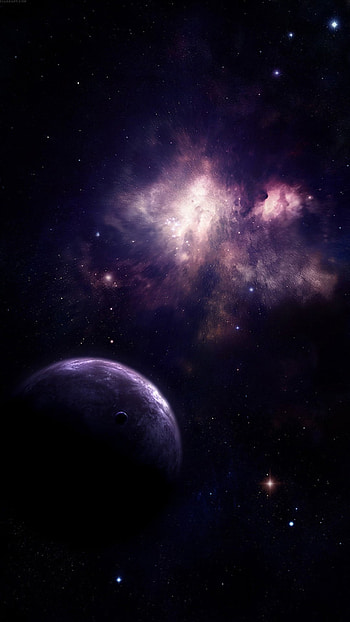 Universe Planet Nebula Shiny Outer SPace View HD phone wallpaper