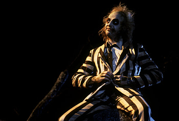 Michael Keaton, Beetlejuice character, Tim Burton, Classic movie HD wallpaper