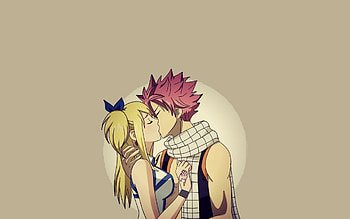 Lucy and Natsu, Fairy Tail HD wallpaper