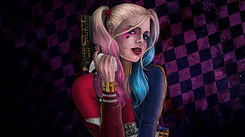 Harley Quinn Beyond Time, harley-quinn, superheroes, artwork, art, digital-art, deviantart HD wallpaper