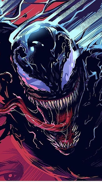 Venom, Black, Venom Black HD phone wallpaper