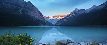 Lake Louise Canada view HD wallpaper