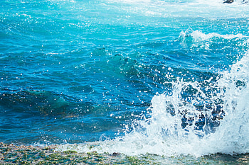 Nature, Sea, Waves, Spray, Splash HD wallpaper