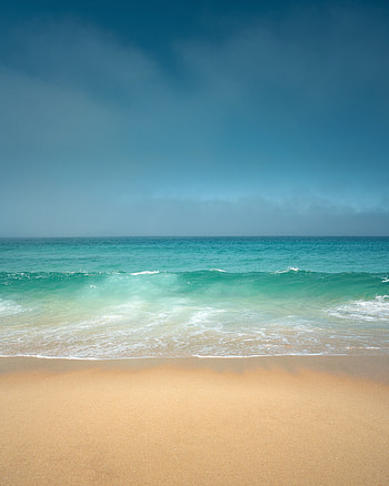 Nature, Waves, Horizon, Shore, Bank, Ocean HD phone wallpaper