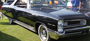 1966 Pontiac Grand Prix, headlights, Pontiac, white, black, graphy, tires HD wallpaper