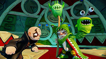 Skylanders: Trap Team - Kaos vs Chompy Mage HD wallpaper