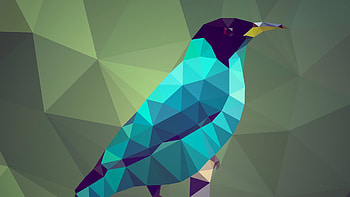 Chlorophanes spiza , Exotic bird , Colorful bird design, Unique bird representation HD wallpaper