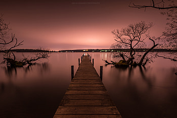 Pier Beautiful Silent View , pier, nature, graphy, flickr HD wallpaper
