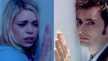 Rose Tyler and 10th Doctor, Sci Fi, Britain, British, David Tennant, TV Show, Doctor Who (2005) HD wallpaper