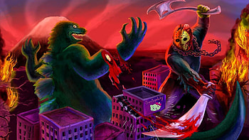 ... jason friday the 13th mask knife jason for; michael myers vs jason voorhees 272875 walldevil ... HD wallpaper