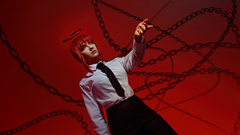 Chains Of Temptation Makima Cosplay, makima, cosplay, chainsaw-man, anime-girl, anime, deviantart HD wallpaper