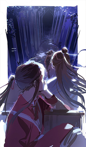 ^_^, tgcf, anime chino, hualian, tian guan ci fu, mxtx, xie lian, hua cheng HD phone wallpaper