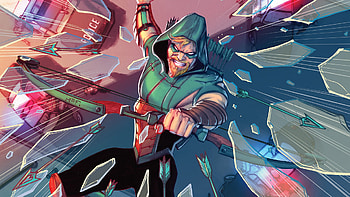 Comics, archer, Green Arrow HD wallpaper