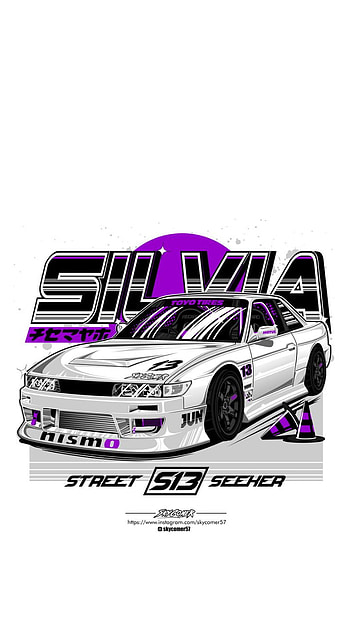 Silvia S13, jdm, car, drift HD phone wallpaper