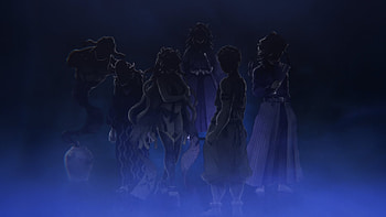 Kimetsu no Yaiba, Kokushibo (Demon Slayer), Hantengu (Demon Slayer), Daki (Demon Slayer), Akaza (Demon Slayer: Kimetsu no Yaiba), Demon Slayer: Kimetsu no Yaiba, Anime HD wallpaper