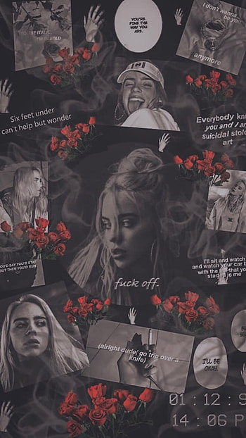 BILLIE EILISH, MUSIC, BILLIEEILISH, BUDGUY HD phone wallpaper