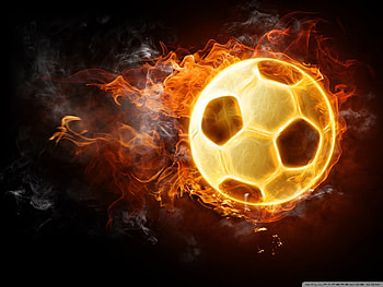 fooball, superb, best, fire, osum HD wallpaper