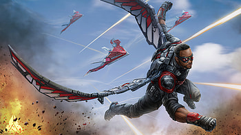 Avengers Infinity War Falcon , falcon, superheroes, artist, artwork, digital-art, artstation HD wallpaper