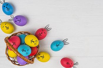 Easter Eggs — Bright Holiday, easter egg, holiday, Easter HD wallpaper
