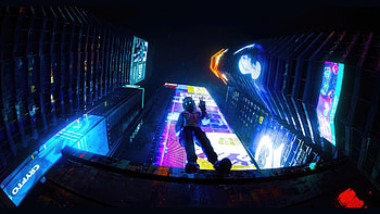 Finger Peace Symbol By An Unseen Hero, mask, neon, artist, artwork, digital-art HD wallpaper