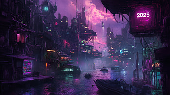 Cyberpunk 2025: A Futuristic Experience, 2025, futuristic, cyberpunk HD wallpaper