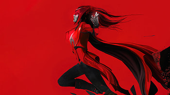 Scarlet Witch Minimal , scarlet-witch, superheroes, minimalism, minimalist, red, artist, artwork, digital-art HD wallpaper