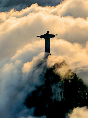 Christ the Redeemer, Seven Wonders HD phone wallpaper