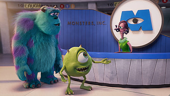 Mike and Sulley, Monsters at Work HD wallpaper