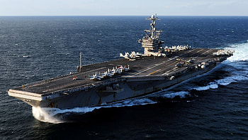 Aircraft Carrier USS George Washington CVN-73, USS, Aircraft Carrier, CVN-73, George Washington, Ship, Military HD wallpaper
