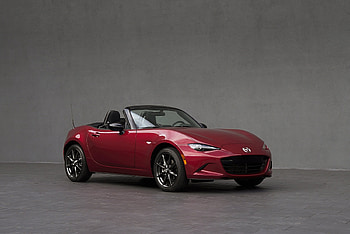 2016 Mazda MX 5 Miata, US spec, Red roadster HD wallpaper