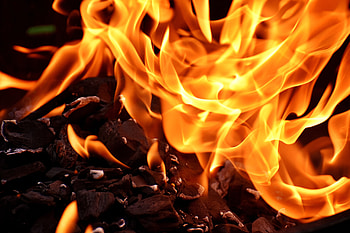 Fire, Flame, Miscellanea, Miscellaneous, Ash HD wallpaper