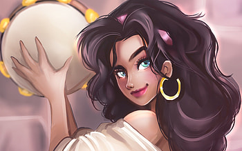 Esmeralda, Hunchback of Notre Dame HD wallpaper