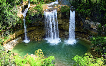 Landscape, Waterfalls HD wallpaper