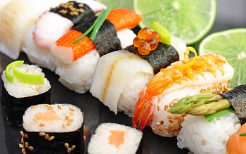 Sushi delicacy, , Tempting , Indulgence HD wallpaper