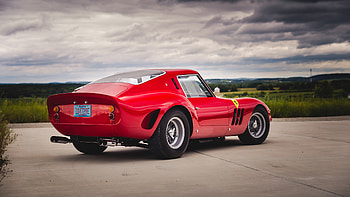Ferrari 250 GTO, classic, sports car, red car HD wallpaper