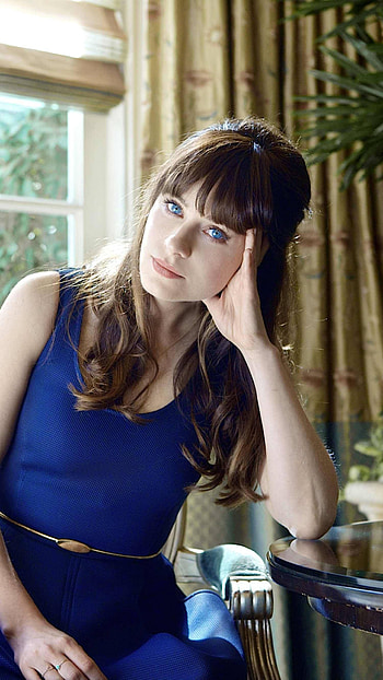 Zooey Deschanel, 2018, Sony Xperia HD phone wallpaper