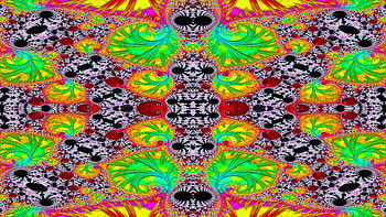Trippy Psychedelic Fractal, trippy, psychedelic, aesthetic, Abstract, fractal HD wallpaper