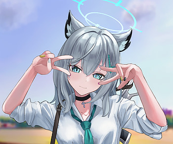 Sunaookami Shiroko, Shiroko Sunaookami, video game, Blue Archive HD wallpaper