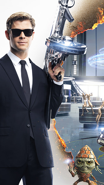 Chris Hemsworth, Men in Black International, Chinese poster, Sony Xperia HD phone wallpaper