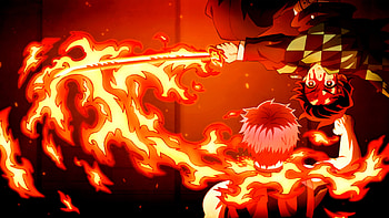 Akaza Tanjiro Kamado Demon Slayer Kimetsu no Yaiba copy HD wallpaper